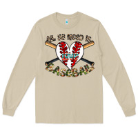 Mushroom all you need is love baseball Long Sleeve Tee - CowhideDigitalArt
