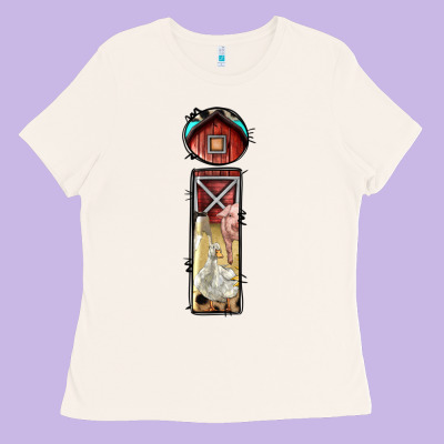 Farm Life Alphabet Lowercase Letters I Ladies Tee Designed By Bundleandbundleshop