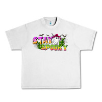 Lunar Rock Stay Spooky Urban Heavy Tee - CowhideDigitalArt