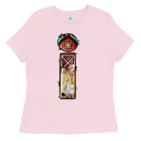 Bubblegum Pink farm life alphabet lowercase letters i Ladies Tee - BundleAndBundleShop