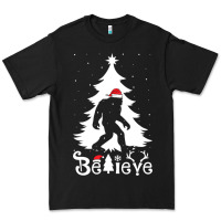 Black bigfoot christmas shirt Premium Tee - DesigneFamous