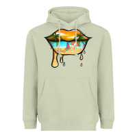 Matcha beach lips Heavyweight Hoodie - Jasminsmagicworld