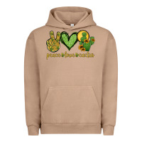 Pigment Burro peace love cactus Urban Hoodie - Jasminsmagicworld