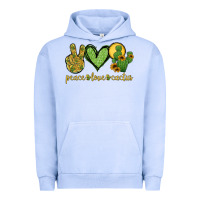 Pigment Grape Ice peace love cactus Urban Hoodie - Jasminsmagicworld