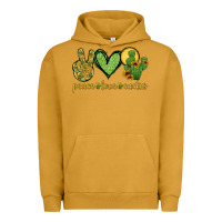 Pigment Peanut Butter peace love cactus Urban Hoodie - Jasminsmagicworld