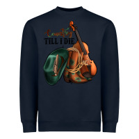 Navy country till i die Heavyweight Sweatshirt - Jasminsmagicworld