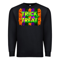 Black trick or treat brushstroke Premium Sweatshirt - Jasminsmagicworld