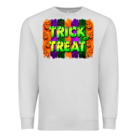 Dove Grey trick or treat brushstroke Premium Sweatshirt - Jasminsmagicworld