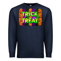 Navy trick or treat brushstroke Premium Sweatshirt - Jasminsmagicworld