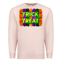Pale Pink trick or treat brushstroke Premium Sweatshirt - Jasminsmagicworld