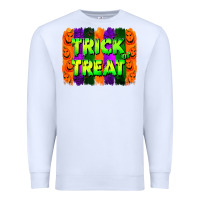 White trick or treat brushstroke Premium Sweatshirt - Jasminsmagicworld