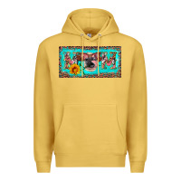 Antique Gold mom heifer license plate Premium Hoodie - Artiststas