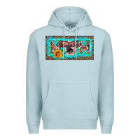 Blue Mist mom heifer license plate Premium Hoodie - Artiststas