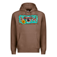 Chestnut mom heifer license plate Premium Hoodie - Artiststas