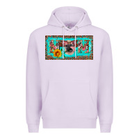Lilac mom heifer license plate Premium Hoodie - Artiststas