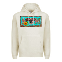 Oatmeal Heather mom heifer license plate Premium Hoodie - Artiststas