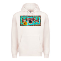Pale Pink mom heifer license plate Premium Hoodie - Artiststas