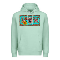 Seafoam mom heifer license plate Premium Hoodie - Artiststas