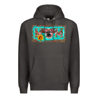 Smoke mom heifer license plate Premium Hoodie - Artiststas