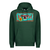 Sports Green mom heifer license plate Premium Hoodie - Artiststas