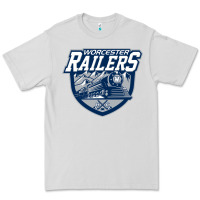 Dove Grey worcester railers Premium Tee - DesigneFamous