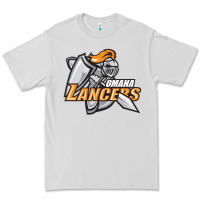 Dove Grey omaha lancers Premium Tee - DesigneFamous
