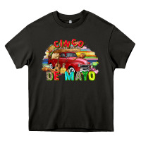 Asphalt Cinco de mayo truck Heavy Core Tee - FaDigitalArtStudio