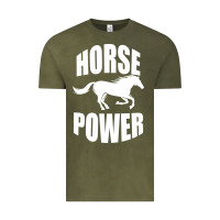 Vintage Olive Horse Power Vintage Tee - Bettercallsaul