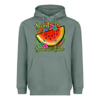 Sage sweet summertime watermelon Heavyweight Hoodie - Jasminsmagicworld