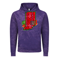 Cloud Purple indiana watermelon Vintage Hoodie - RacoonDesign