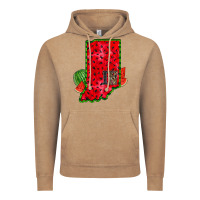 Vintage Coffee indiana watermelon Vintage Hoodie - RacoonDesign