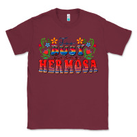 Burgundy Too busy being hermosa Classic Tee - FaDigitalArtStudio