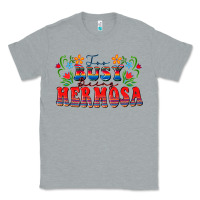 Heather Grey Too busy being hermosa Classic Tee - FaDigitalArtStudio