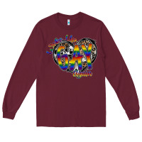 Burgundy woke up gay again Long Sleeve Tee - SublimationCraftShop