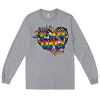 Heather Grey woke up gay again Long Sleeve Tee - SublimationCraftShop