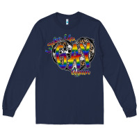Navy woke up gay again Long Sleeve Tee - SublimationCraftShop