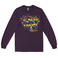 Plum woke up gay again Long Sleeve Tee - SublimationCraftShop