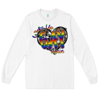 White woke up gay again Long Sleeve Tee - SublimationCraftShop