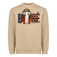 Mushroom bebe jesus christ Heavyweight Sweatshirt - Jasminsmagicworld