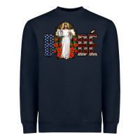 Navy bebe jesus christ Heavyweight Sweatshirt - Jasminsmagicworld