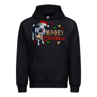 Black mooey christmas Urban Hoodie - RanaPortraitStore