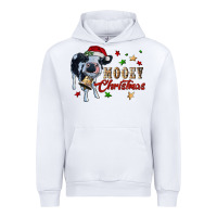 White mooey christmas Urban Hoodie - RanaPortraitStore