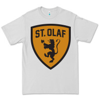 Dove Grey St. Olaf college Premium Tee - DesigneFamous