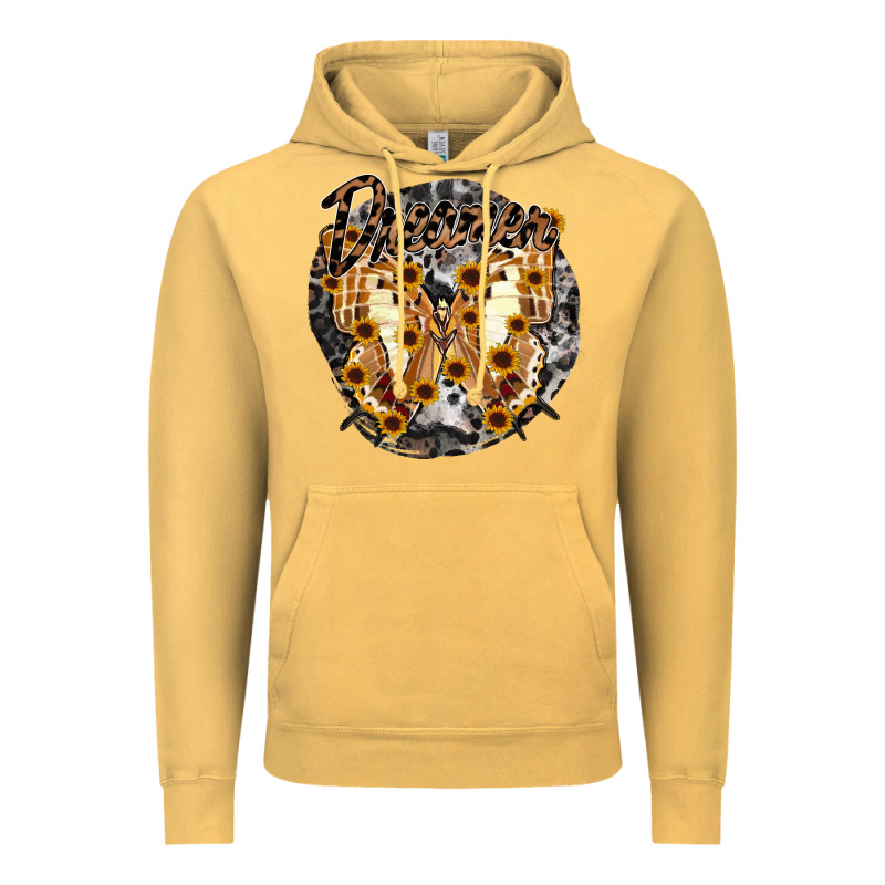 Dreamer Butterfly Vintage Hoodie by RacoonDesign | Teevron