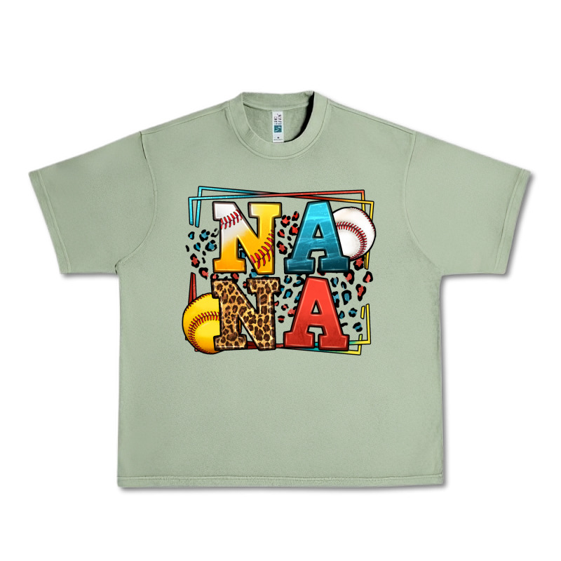 Baseball And Softball Nana Urban Heavy Tee by LillyAllenDesigns | Teevron