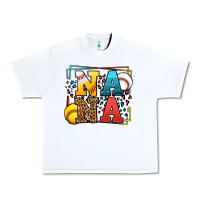 White Baseball and Softball nana Urban Heavy Tee - LillyAllenDesigns