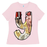 Bubblegum Pink farm life alphabet lowercase letters y Ladies Tee - BundleAndBundleShop