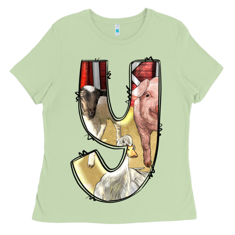 Farm Life Alphabet Lowercase Letters Y Ladies Tee by BundleAndBundleShop | Teevron