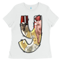 White farm life alphabet lowercase letters y Ladies Tee - BundleAndBundleShop