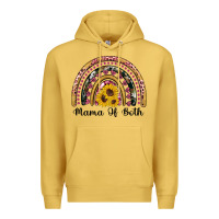 Mama Of Both Rainbow Premium Hoodie | Teevron